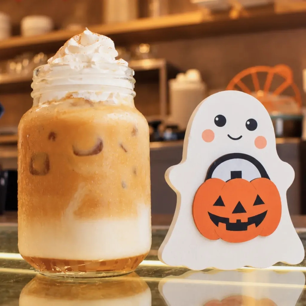 Pumpkin Iced Latte